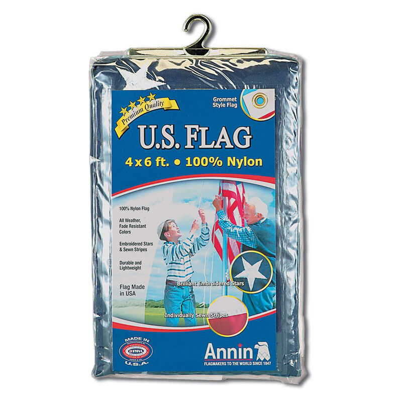 Annin Nylon U.S. Flag, 4&rsquo; x 6&rsquo; image number 1