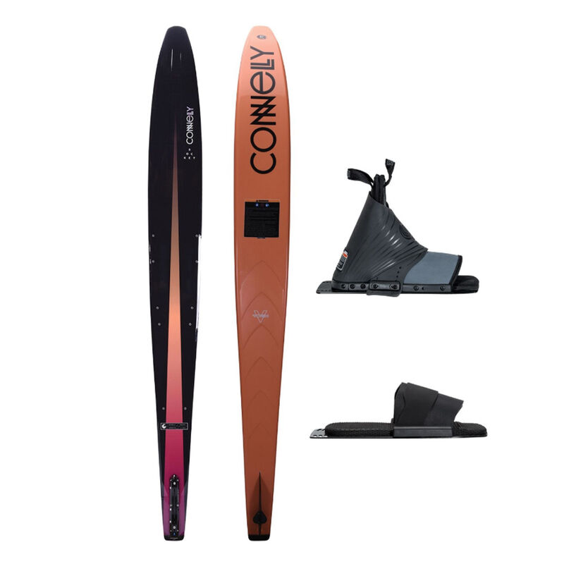 Connelly Rocket Slalom Water Ski with Comp Binding and Rear Toe Plate