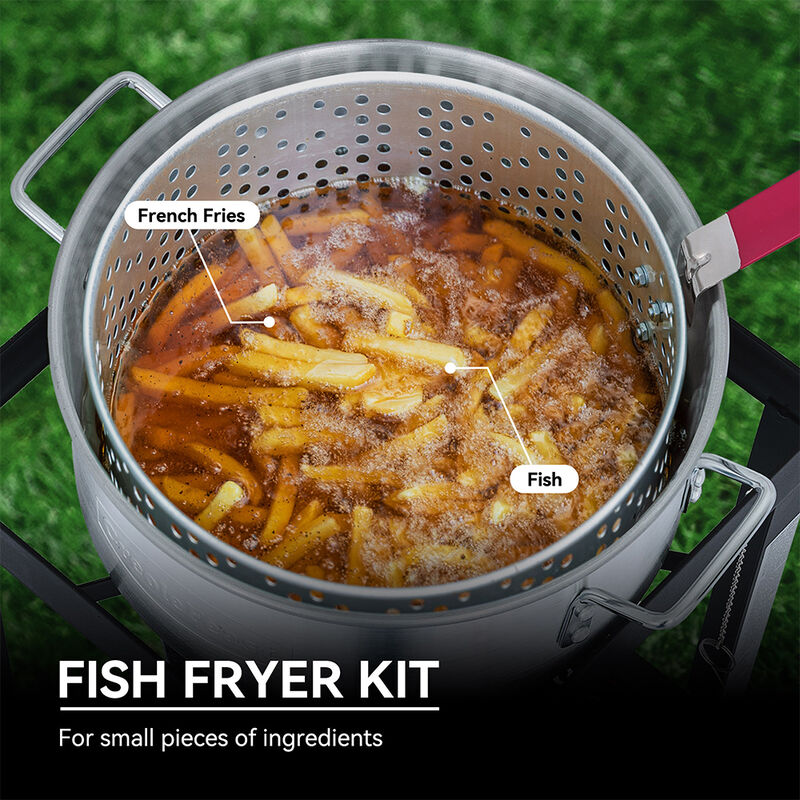 Creole Feast Turkey and Fish Fryer Boiler Steamer Set image number 6