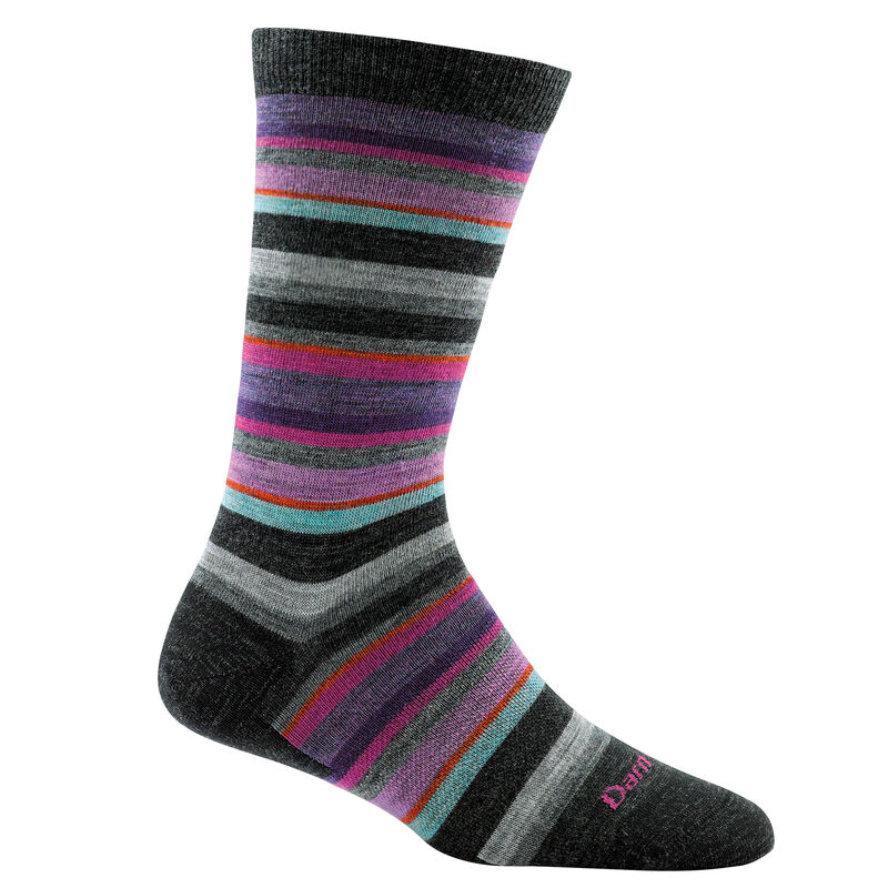 Darn Tough Women's Sassy Stripe Crew Sock image number 1
