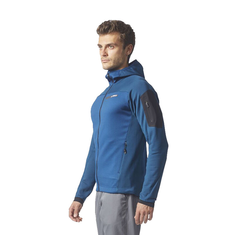 Adidas Men's Terrex Stockhorn Fleece Full-Zip Hoodie image number 3
