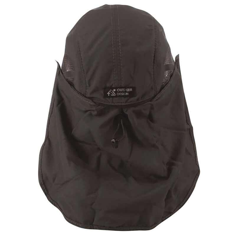 Dorfman Pacific Men&rsquo;s Umbra Fishing Cap with Foldaway Sun Shield image number 3