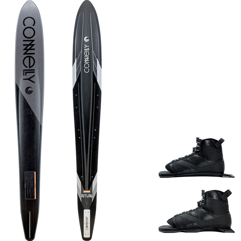 Connelly Outlaw Slalom Waterski With Double Shadow Bindings image number 1