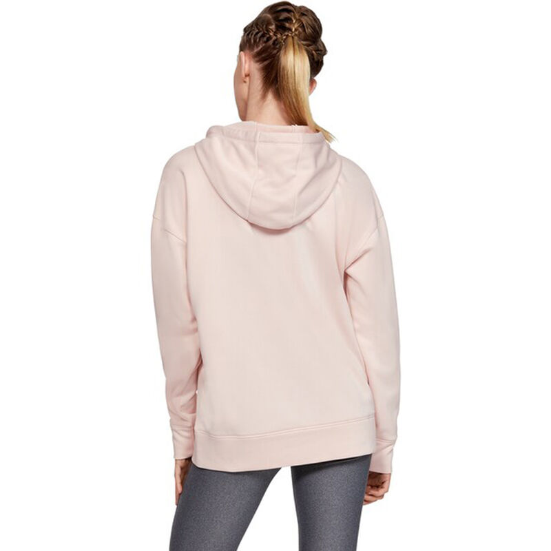 Under Armour Women's Armour Fleece Chenille Logo Hoodie image number 6