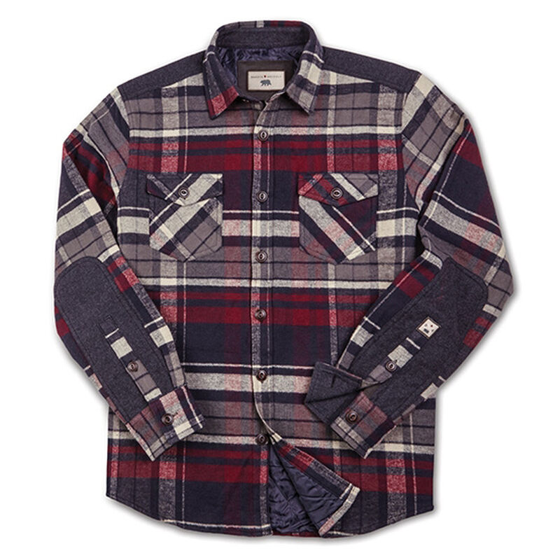 Dakota Grizzly Men's York Herringbone Flannel Shirt Jacket image number 2