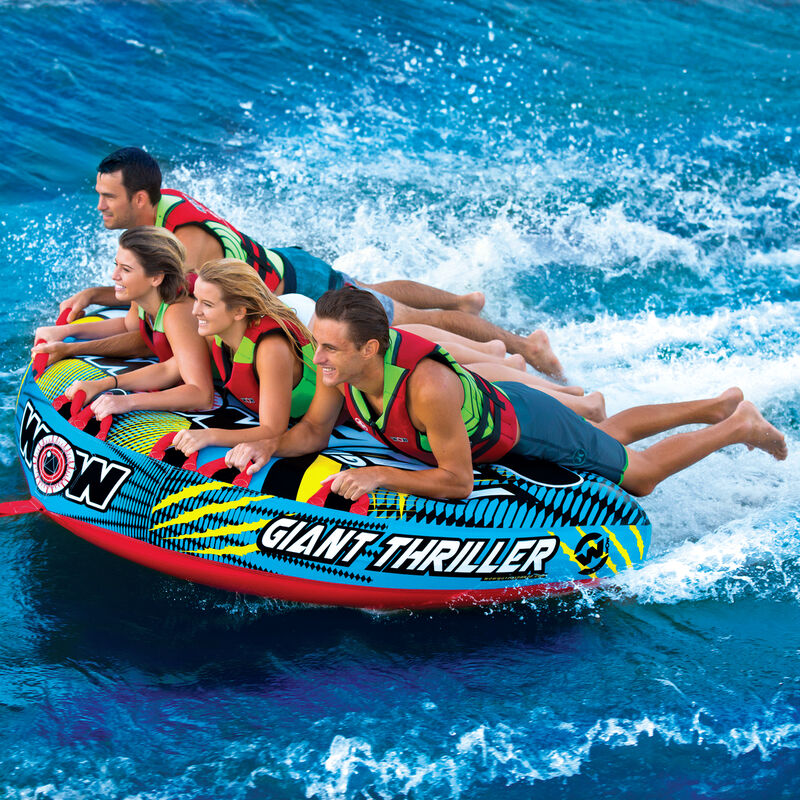 WOW Giant Thriller 4-Person Towable Tube image number 4