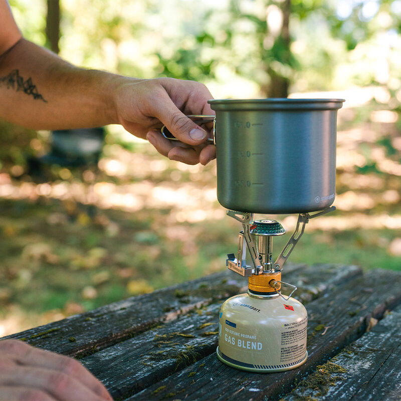 Stansport Backpack Stove with Fuel and Cook Set image number 8