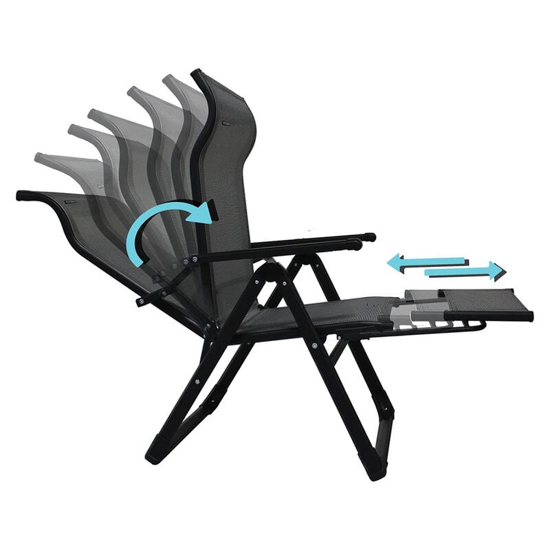 Caravan Canopy Ergo+ Patio Folding Chair image number 8