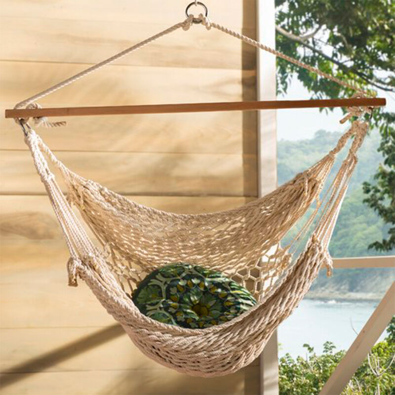 Algoma Cotton Rope Hanging Chair Overton's