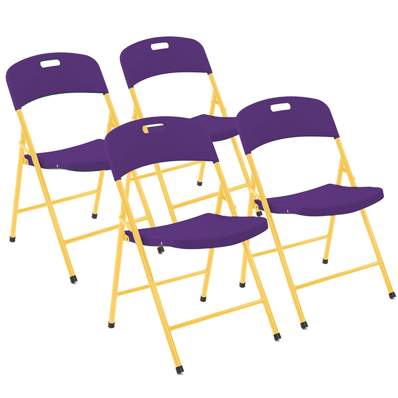 The Rolling Table Sport Edition Folding Chairs, 4-Pack