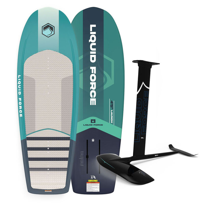 Liquid Force Launch 4'5" w/ Launch Alloy 1200 FuseLock Foil Set