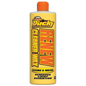 Ducky Renew Cleaner Wax And Glaze, 16 oz.