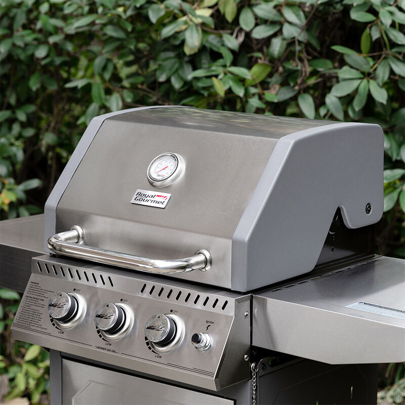 Royal Gourmet 3-Burner Cabinet-Style Gas Grill image number 14