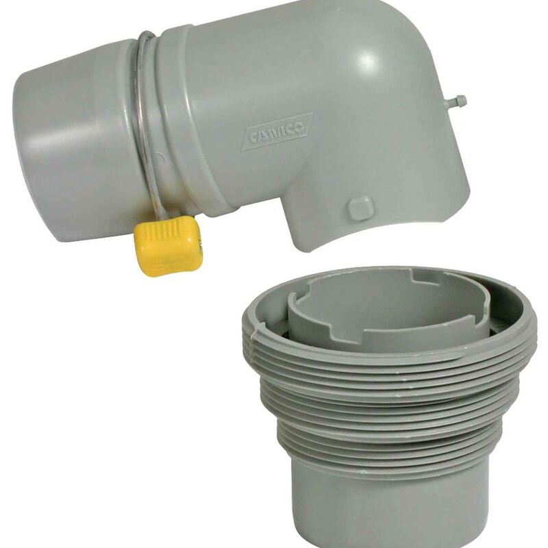Camco Easy Slip 4-in-1 Sewer Adapter with Elbow image number 1