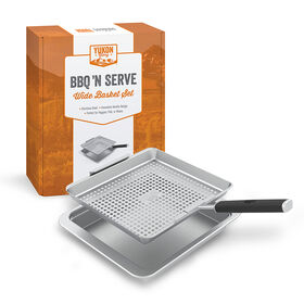 Yukon Glory BBQ 'N Serve Wide Basket Set