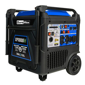 DuroMax 11,000 Watt Dual Fuel Portable Digital Inverter Generator with CO Alert