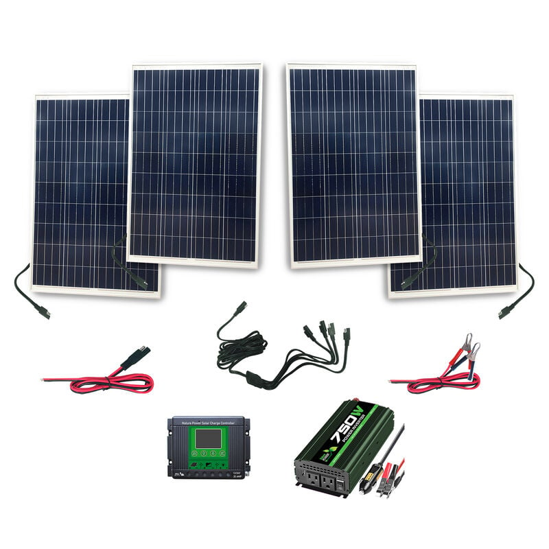 Nature Power 440-Watt Complete Solar Kit image number 1