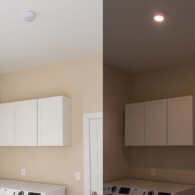 Energizer Battery-Operated LED Ceiling Fixture with Wireless Switch