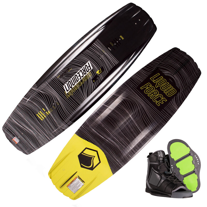 Liquid Force Classic Wakeboard With Index Bindings image number 1