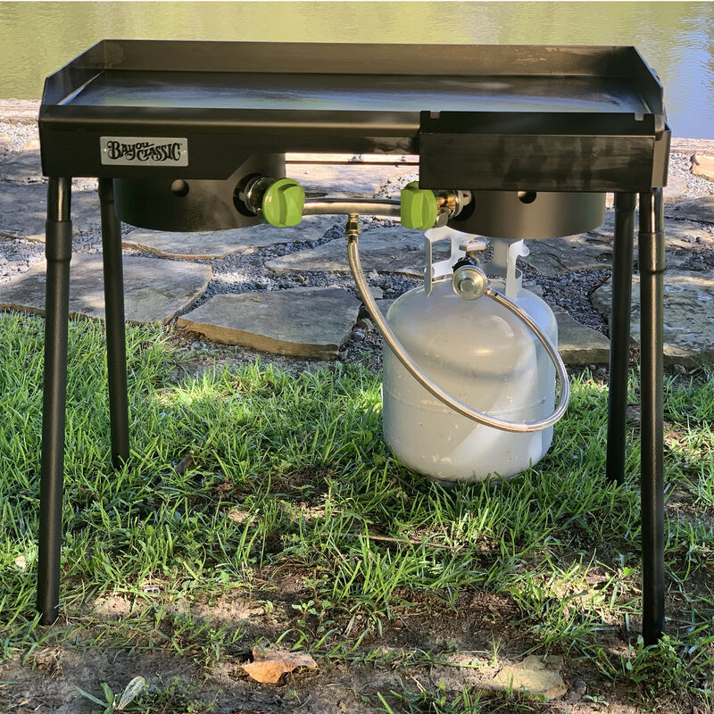 Bayou Classic Dual Patio Camp Stove w/Double Griddle image number 3