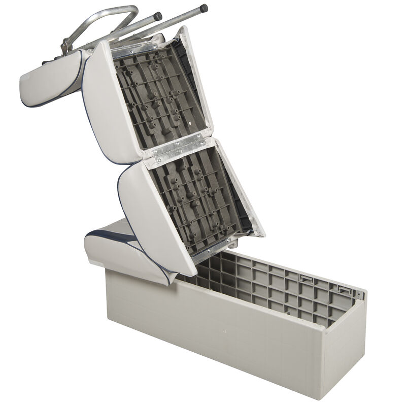 Overton's Deluxe Back-to-Back Lounge Boat Seat with 10" Base image number 12