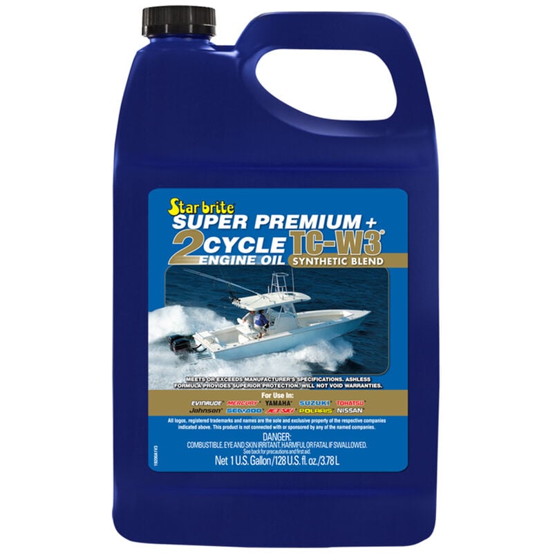Star Brite Super Premium 2-Cycle TC-W3 Engine Oil, Gallon image number 1
