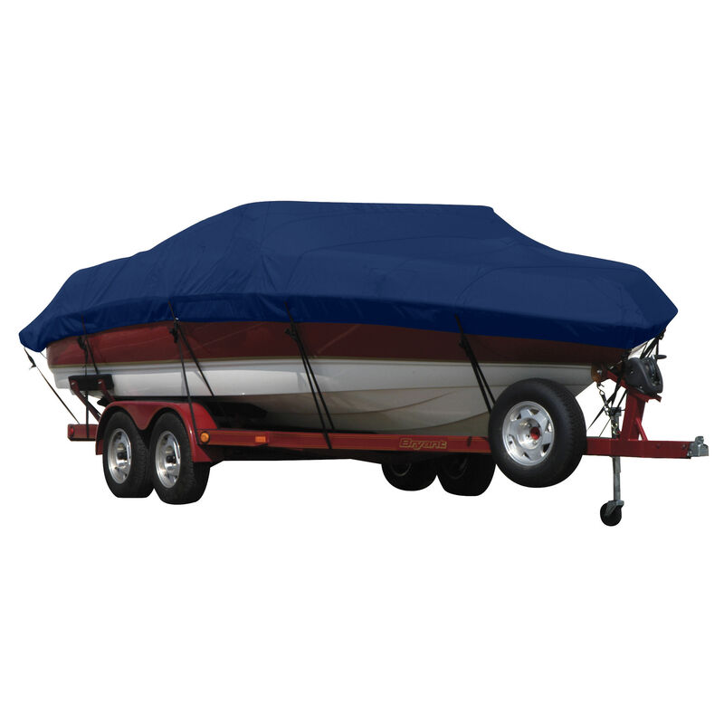 Exact Fit Sunbrella Boat Cover For Princecraft 221 Venturaw/Starboard Ladder image number 14