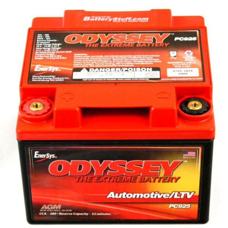 Odyssey Drycell PWC Battery - Model PC925L image number 2