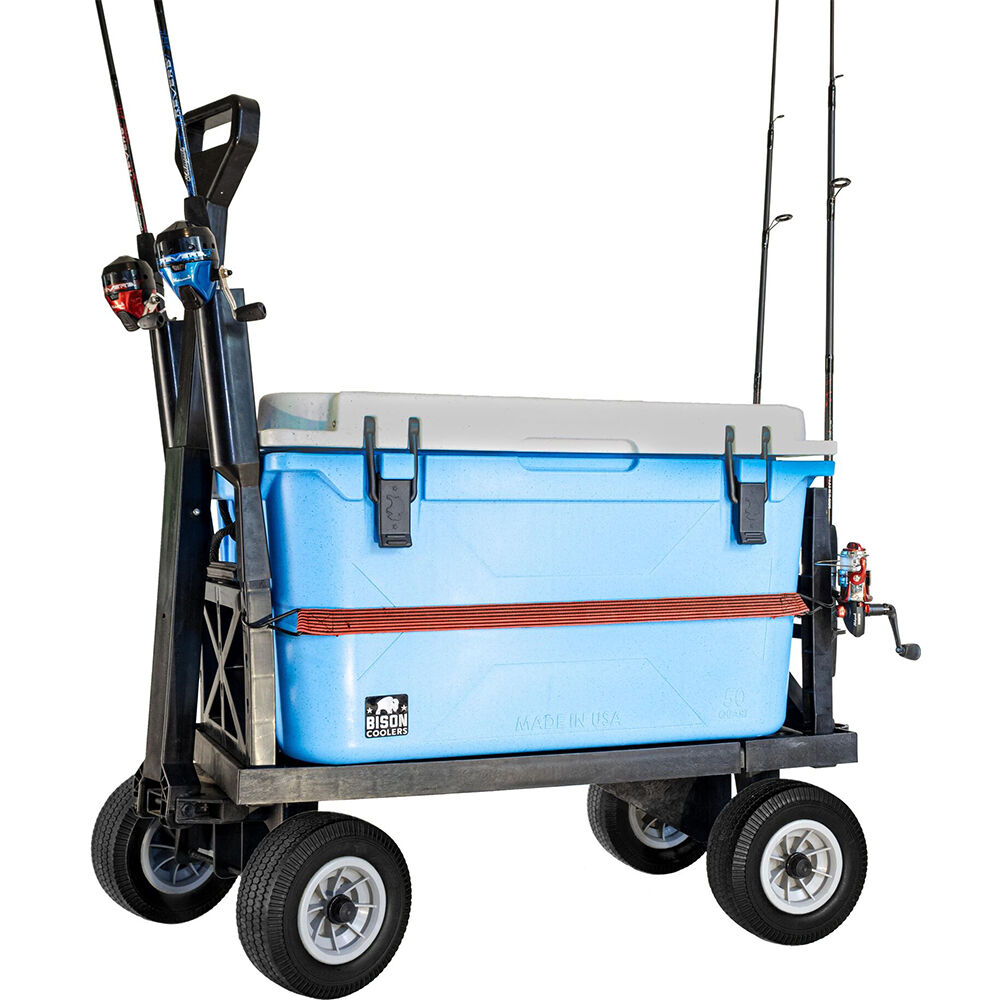 Mighty Max Pier Fishing Cooler Cart Overton's