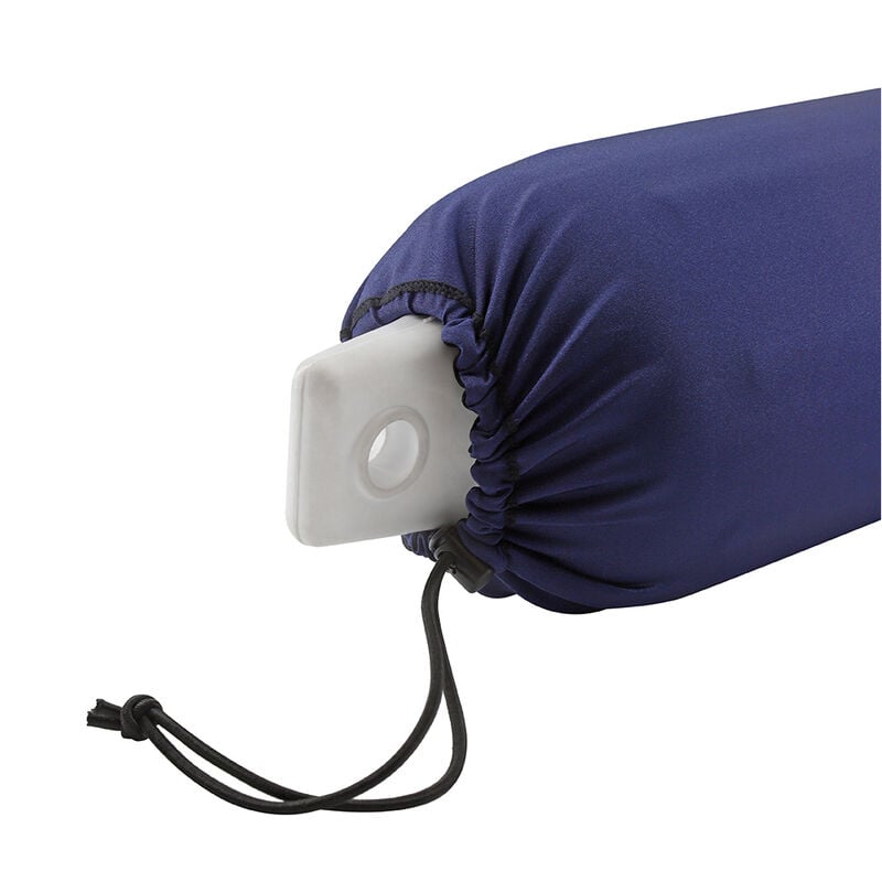 Dock Edge Small Reversible Fender Cover, Black/Blue image number 5