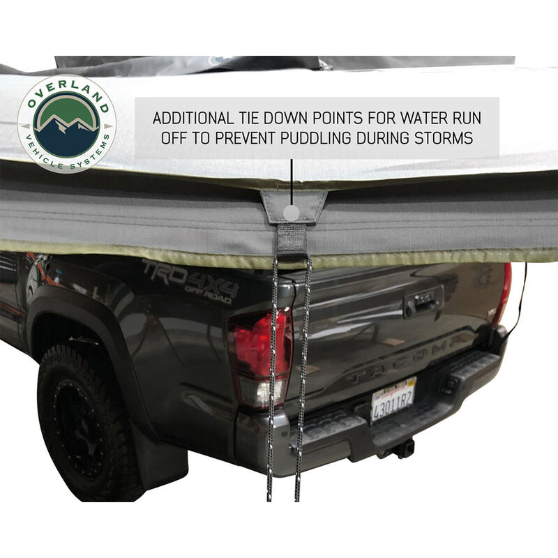 Overland Vehicle Systems 270 Driver Side Awning with Bracket Kit for Mid-to-High Roofline Vans image number 15
