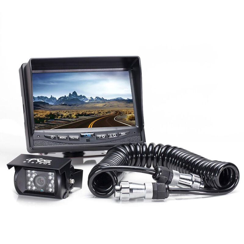Rear View Camera System - One Camera Setup with Trailer Tow Quick Connect/Disconnect Kit image number 1