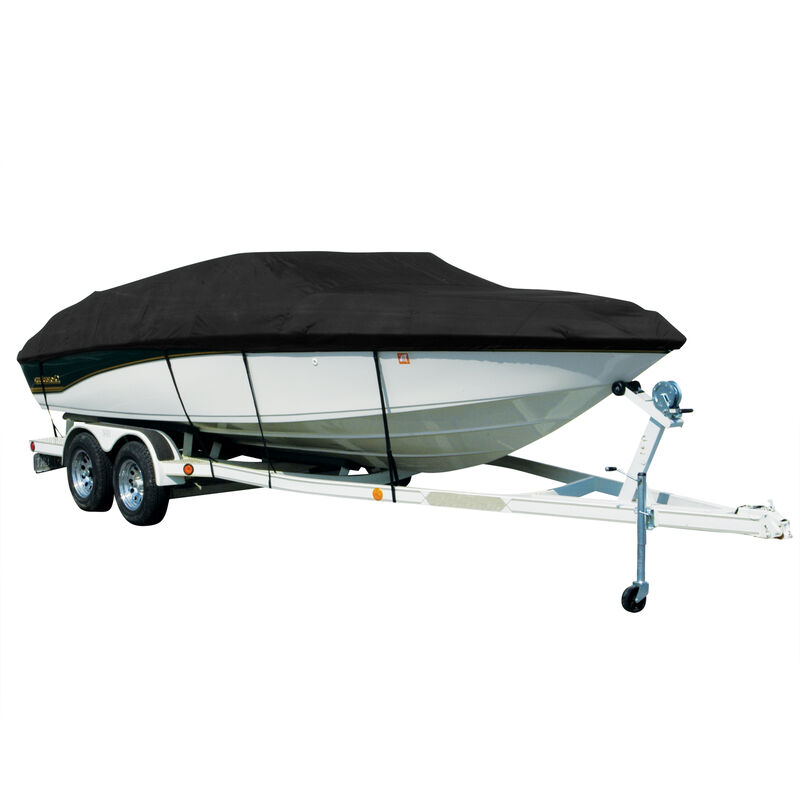 Covermate Sharkskin Plus Exact-Fit Cover for Fisher Spectra Fish 18  Spectra Fish 18 O/B. Black image number 1