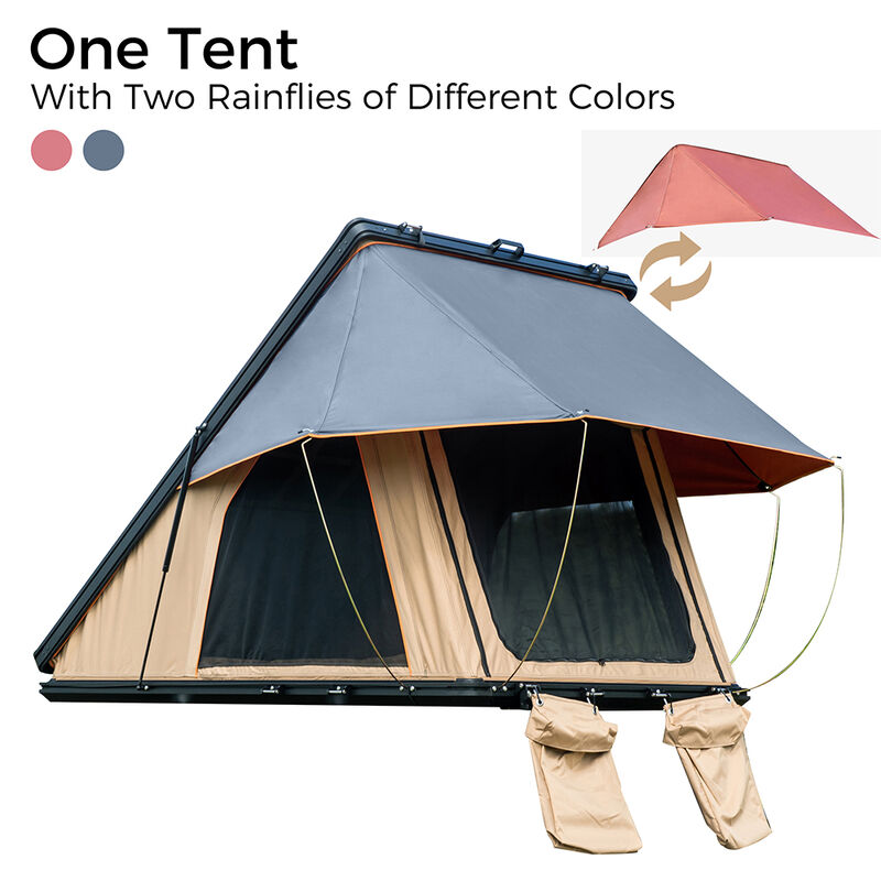 Trustmade Max Hardshell Rooftop Tent, Black/Beige image number 5