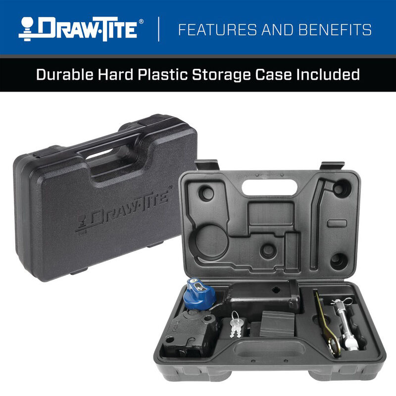 DRAW-TITE Class 3 Completely Hidden Trailer Hitch, Removable 2" Square Receiver, Honda Odyssey image number 7