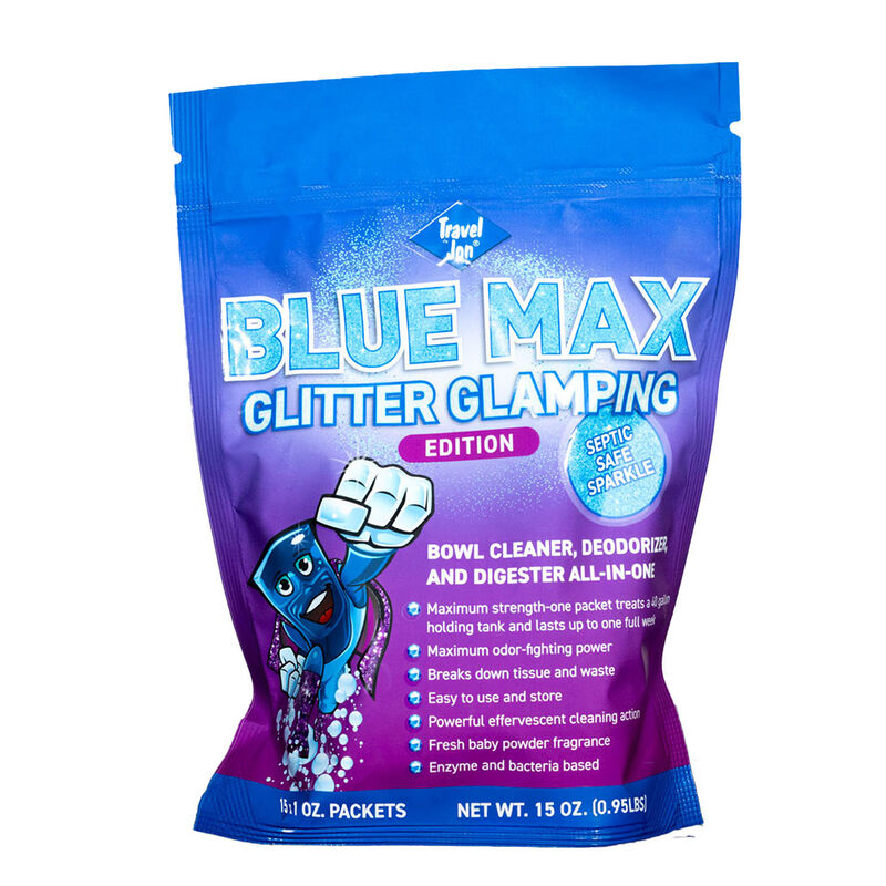 Travel Jon Blue Max 15-Pack Glitter Glamping Edition