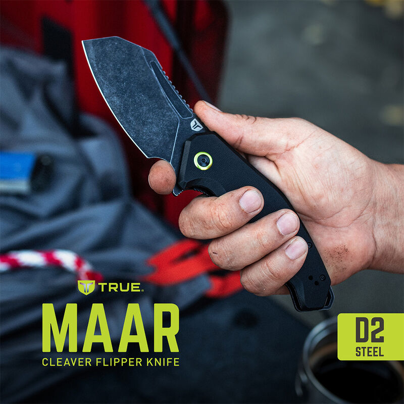 TRUE MAAR Cleaver Flipper Knife image number 2