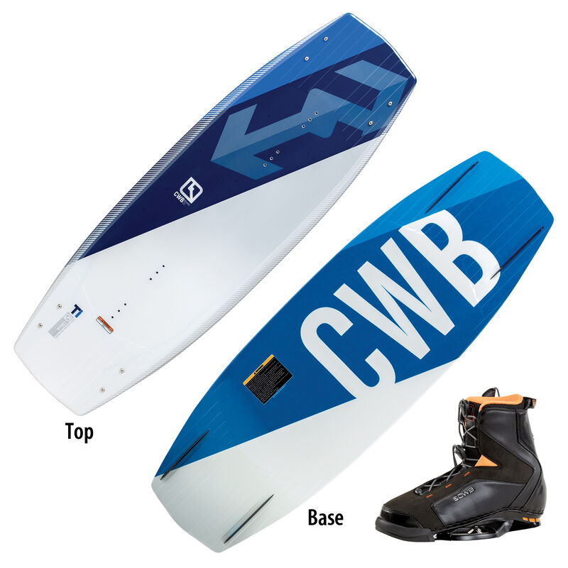 CWB TI Wakeboard With JT Bindings image number 1