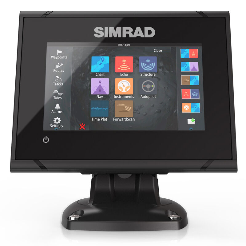 Simrad GO5 XSE Fishfinder Chartplotter With TotalScan Transducer And Insight USA image number 1