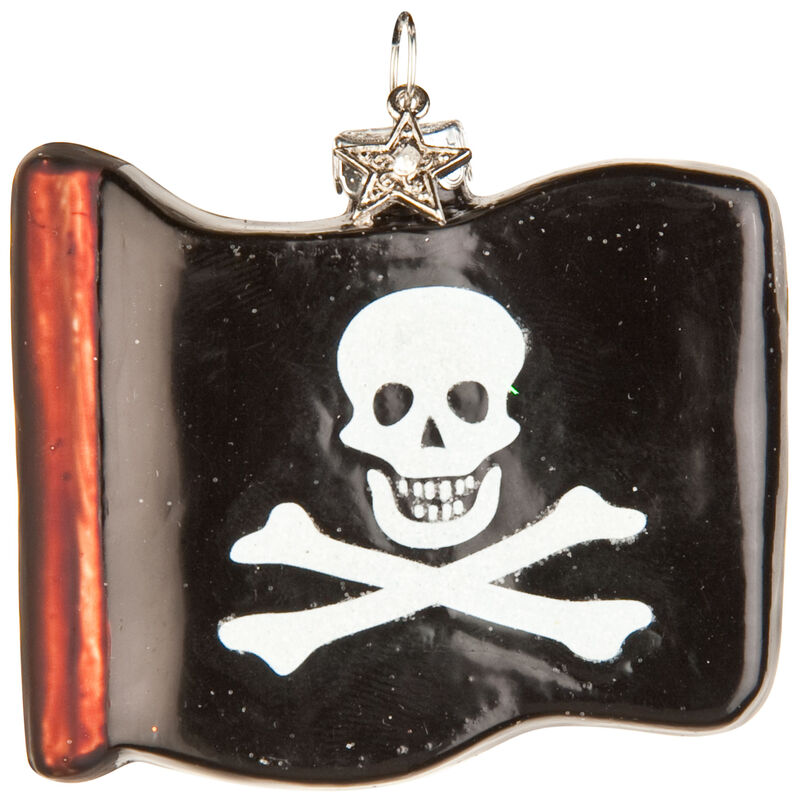 Midwest Jolly Roger Ornament image number 1