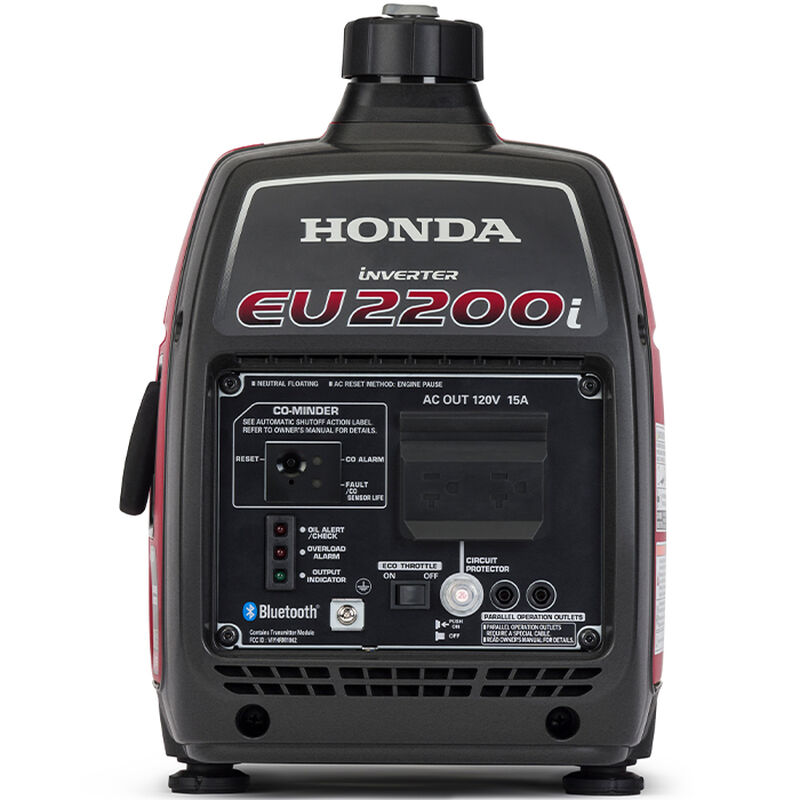 Honda EU2200i 49-State Inverter Generator with CO-MINDER image number 4