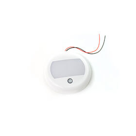 Touch Switch 24-Watt Round LED Interior SMART TOUCH Light - 10-30V Range, IP67, Flush Mount and bracket