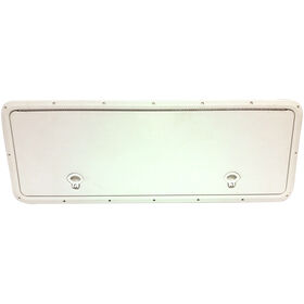 DPI Marine DPF White Flush Series Hatch Door, 13" x 36" O.D. frame