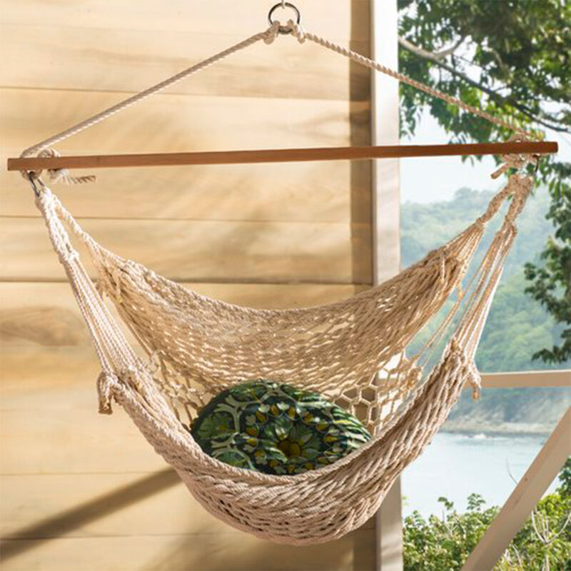 Algoma Cotton Rope Hanging Chair image number 3