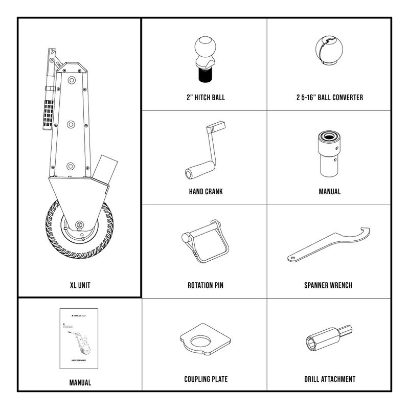 Trailer Valet XL 10,000-lb. Mover image number 9