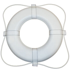Life Ring USCG Approved, White (20")