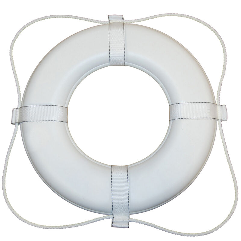 Life Ring USCG Approved, White (20") image number 1