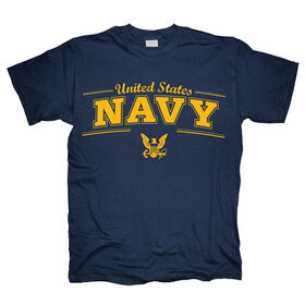 United States Navy Men&rsquo;s Short-Sleeve Logo Tee