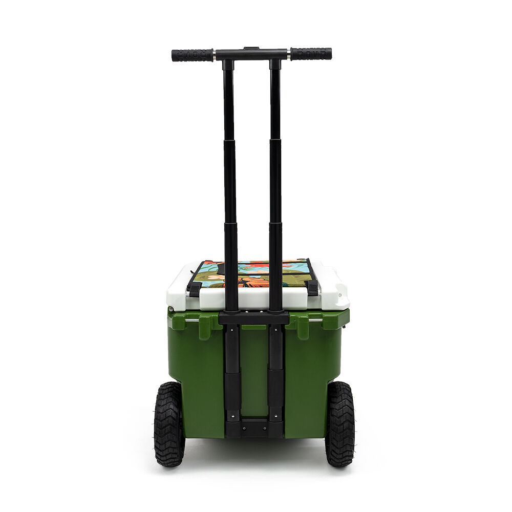 RovR RollR 45-Qt. Wheeled Cooler with Collapsible LandR Bin RovR RollR 45-Qt. Wheeled Cooler with Collapsible LandR Bin