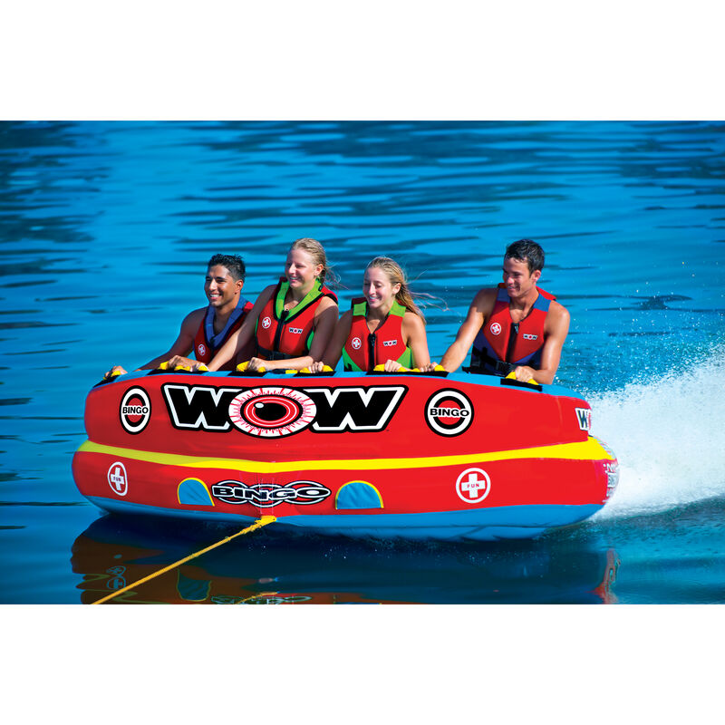 WOW Bingo 4-Person Towable Tube image number 5